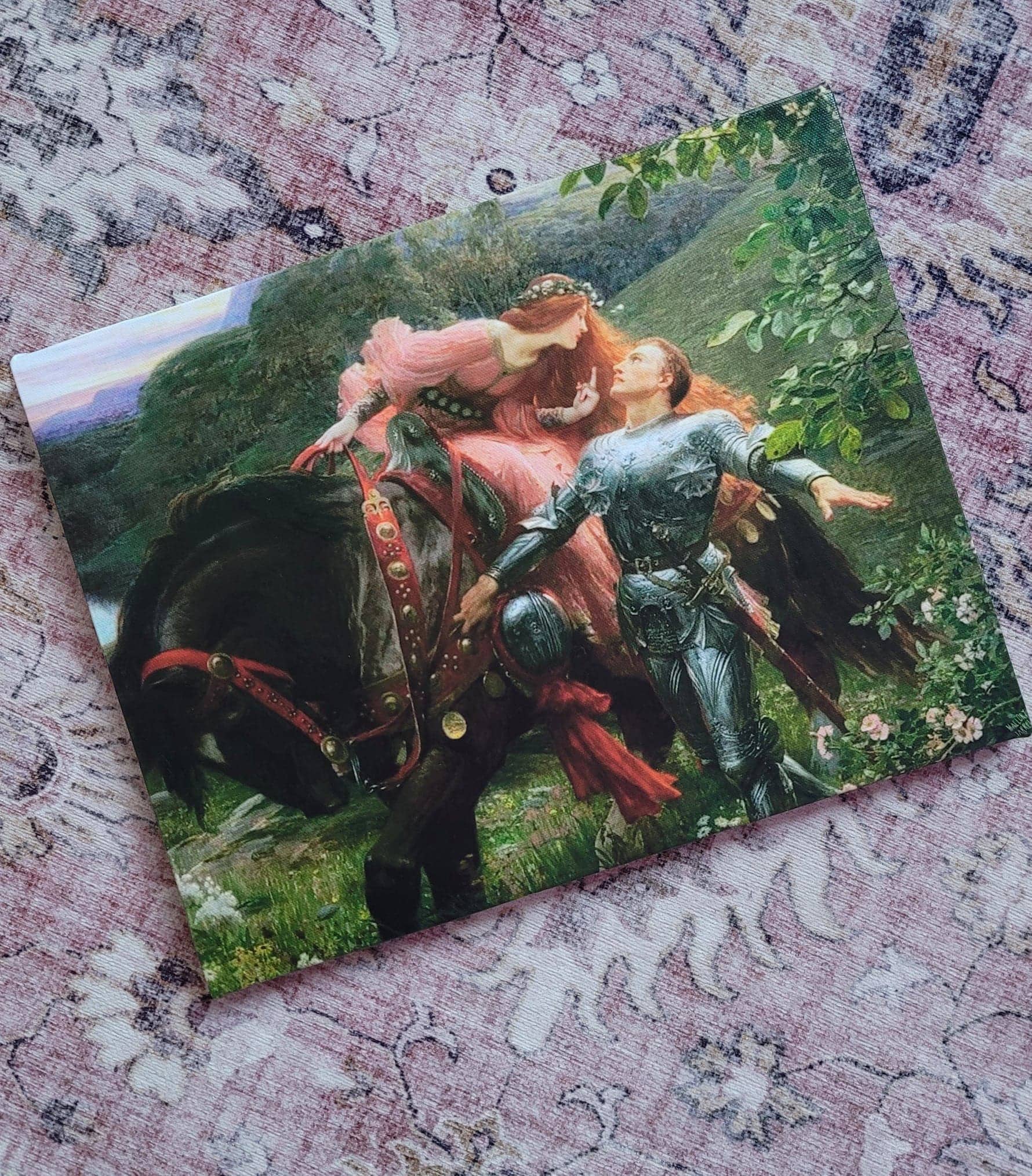 And the Horse You Rode In On 11x14 Canvas