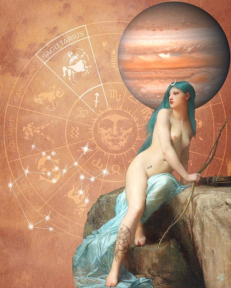 Sagittarius Goddess 8x10 Print