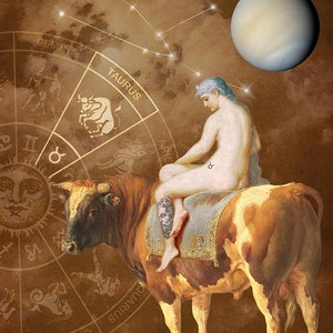 Taurus Goddess Stampa 8x10