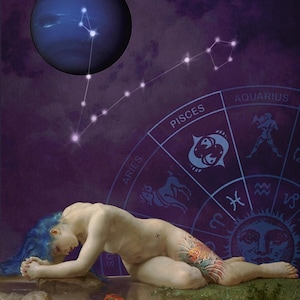Pisces Goddess 8x10 Stampa