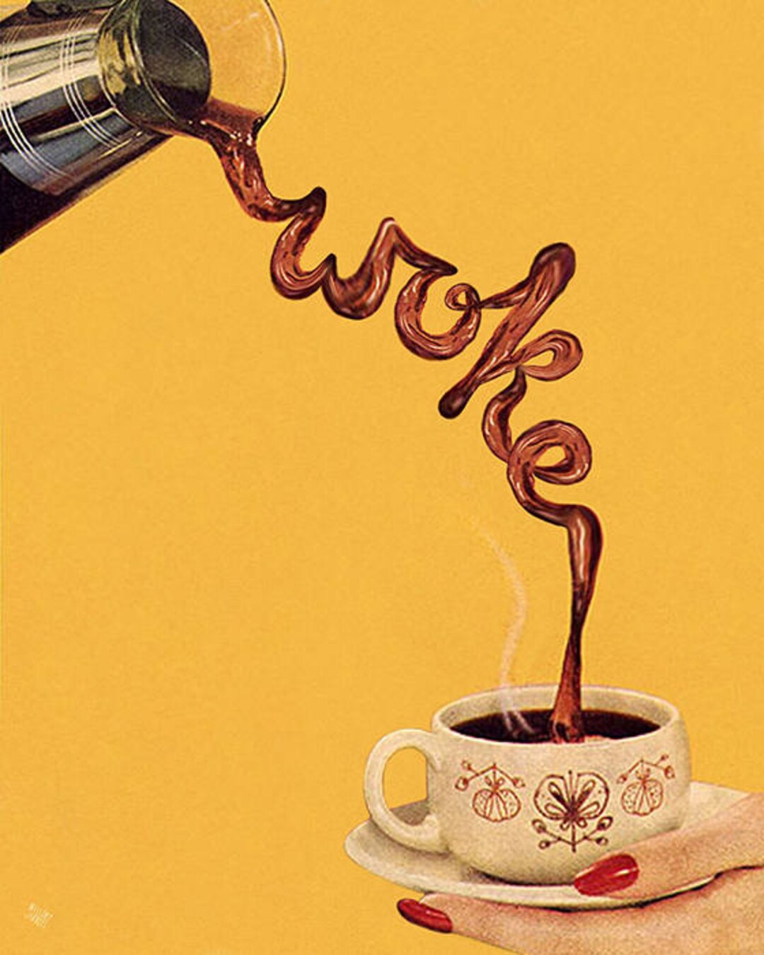 Soggiorno mi sono svegliato stampa 8 x 10 Etsy Italia