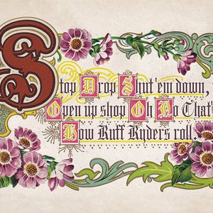 RR Anthem 8x10 Print