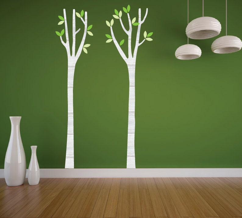 Tree Fabric Wall Decals Tree Decals Etsy