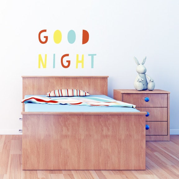 Pépinière Mur Stickers Citation-Pépinière Devis Tissu Muraux