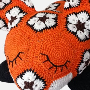 Megan the African Flower Fox Crochet Pattern image 3