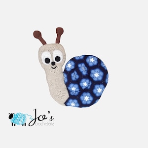 CROCHET PATTERN - Amy the African Flower Snail