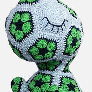 CROCHET PATTERN Caspar the African Flower T-Rex/Dinosaur Crochet Pattern image 3