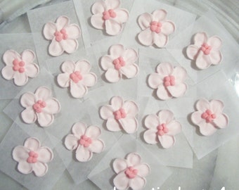 12 - 3/4" Edible Rose, Edible Flower, Edible Topper, Royal Icing Flower, Cake Topper, Sugar Flower, Wedding Flower, Decorationdreamz4u