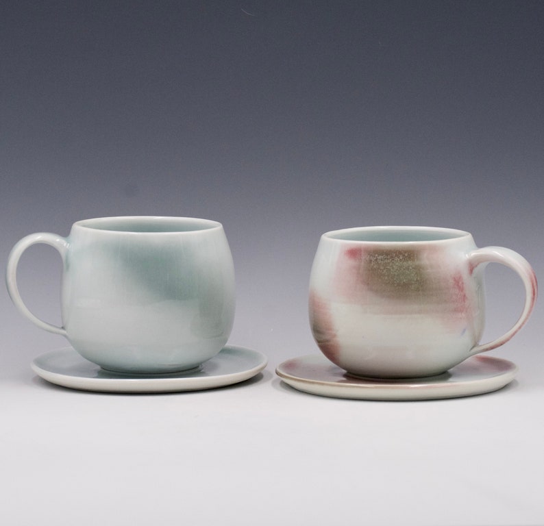 Tea Cups and Saucer image 1