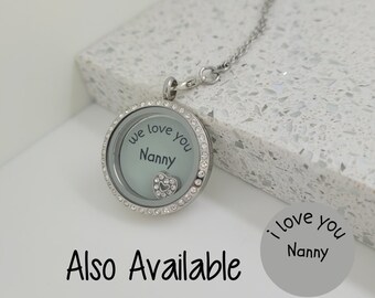 Personalised online nanny jewellery