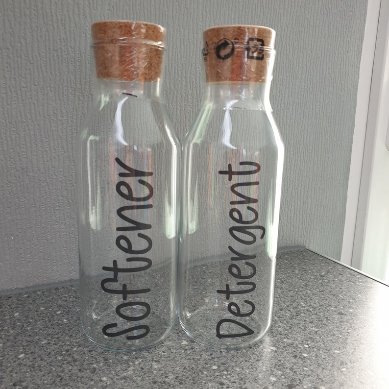 Laundry Storage Jar Laundry Powder Storage Fabric Softener Etsy