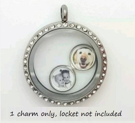 LETTERS ALPHABET A-Z CHARM MEMORY LOCKET LIVING FLOATING NUMBERS JEWELLERY PLAIN