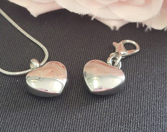 Ashes Keepsake, Cremation Jewellery, Heart Urn Pendant, Cremation Urn, Ashes Jewellery, Pet Ashes, Ashes Necklace, Cremation Pendant