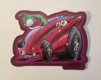 Voodoo Spider kustom show rod Weirdo Monster sticker sticker hot rod rat look vintage voiture camion vélo