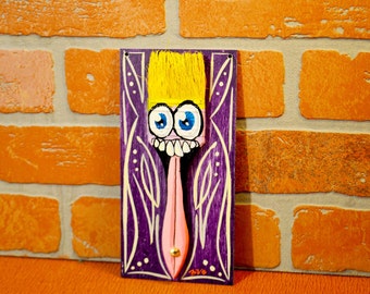 Purple Paintbrush Pal #2