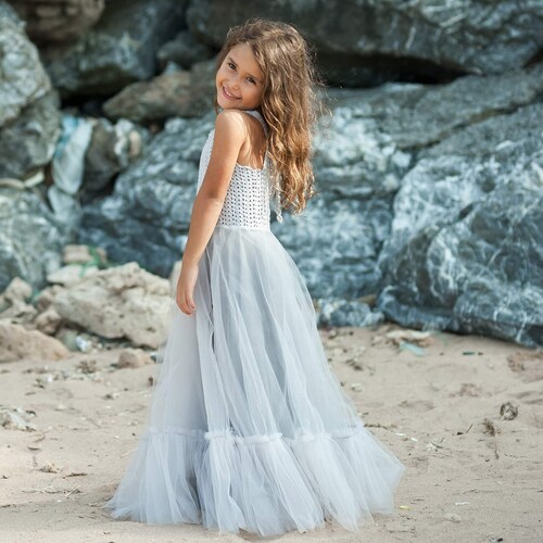 flower girl maxi dress