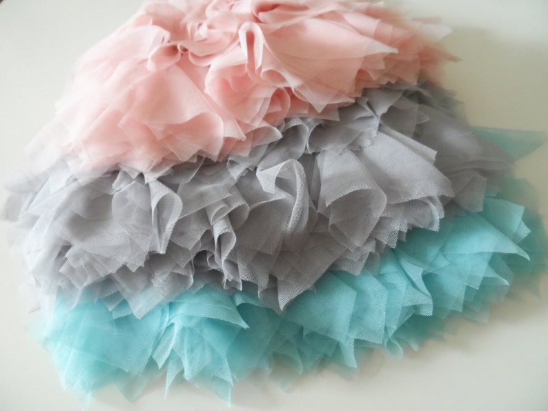 Baby frill dress with lacy bodice Baby Tulle Dress with Lace Stretch Crochet Bodice