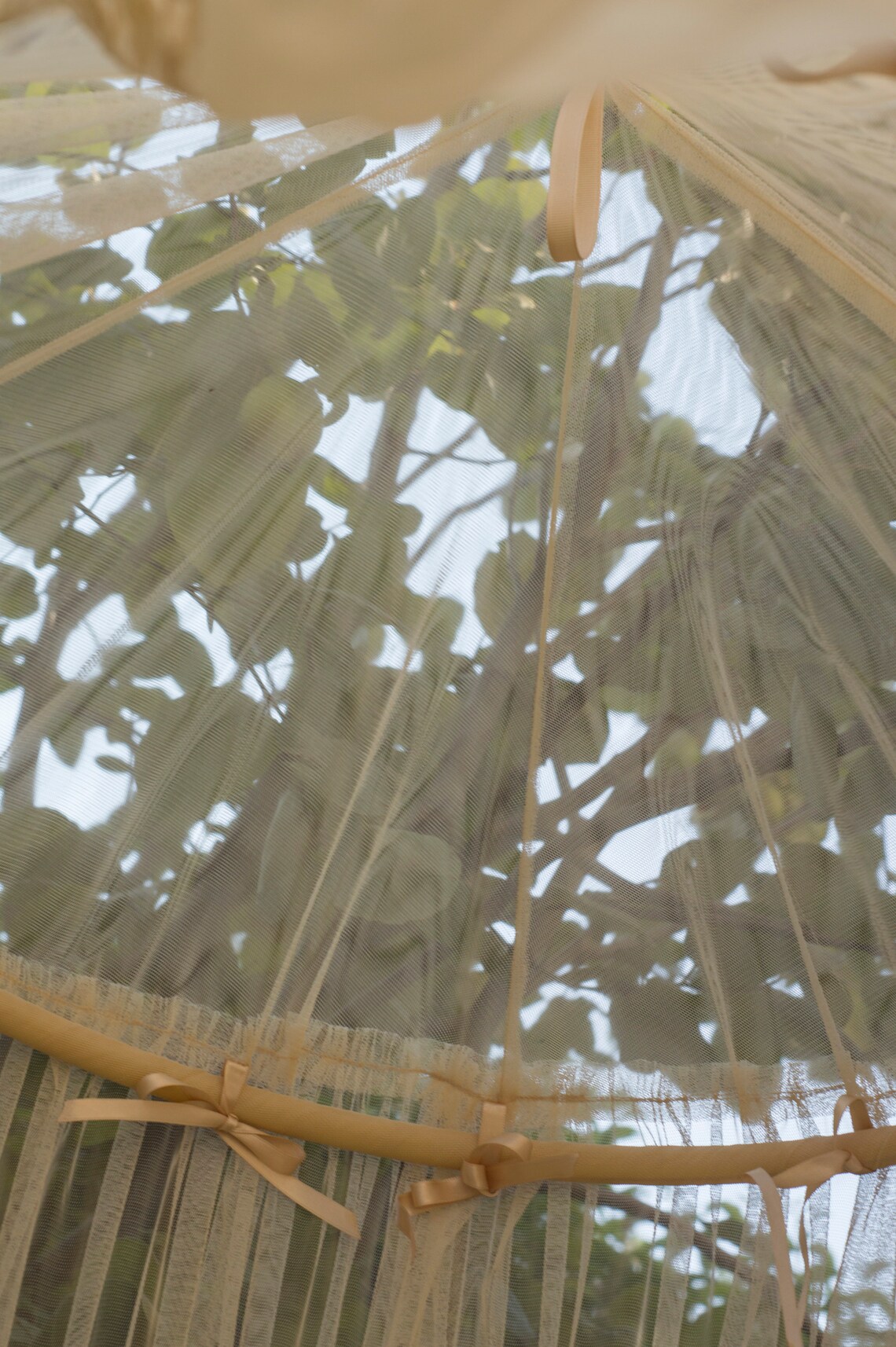 CANOPY BALDACHIN With Lace Trim Play Canopy Crib Canopy Etsy