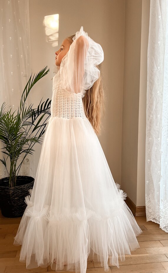 Crochet communion dress deals