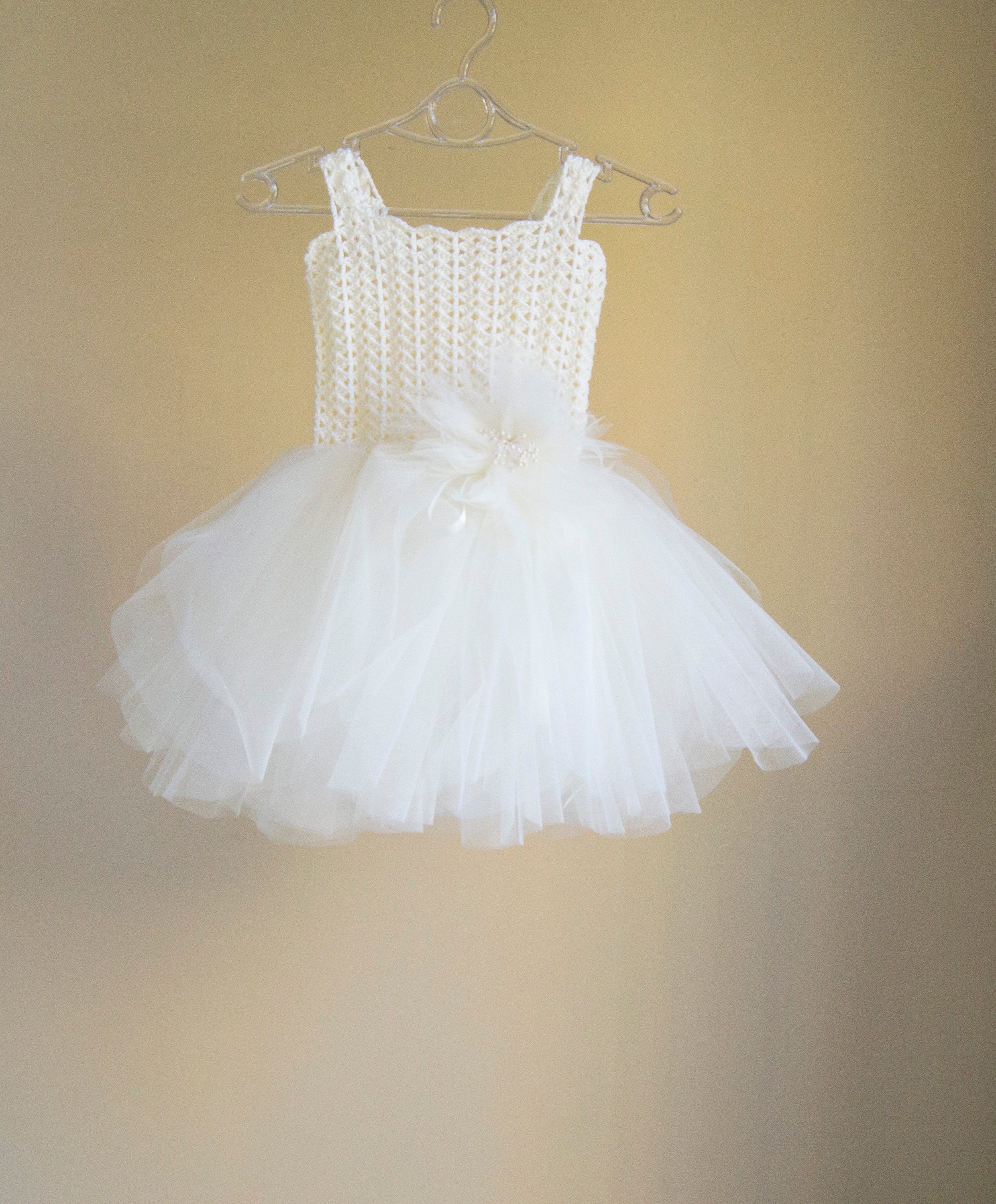 Ivory tutu dress for little ballerina. Flower Girl Tutu Dress. | Etsy