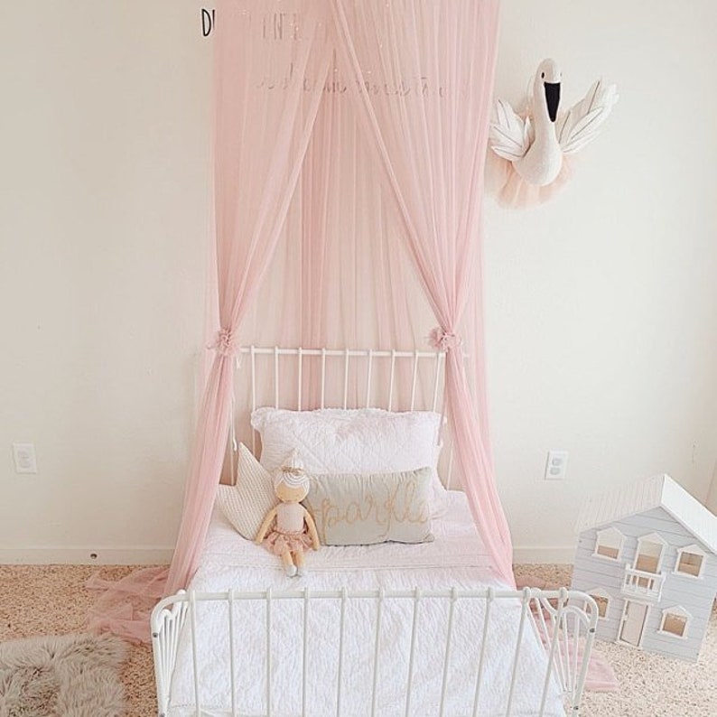 Custom COLOR Baldachin Play Canopy Crib Canopy Kids Etsy