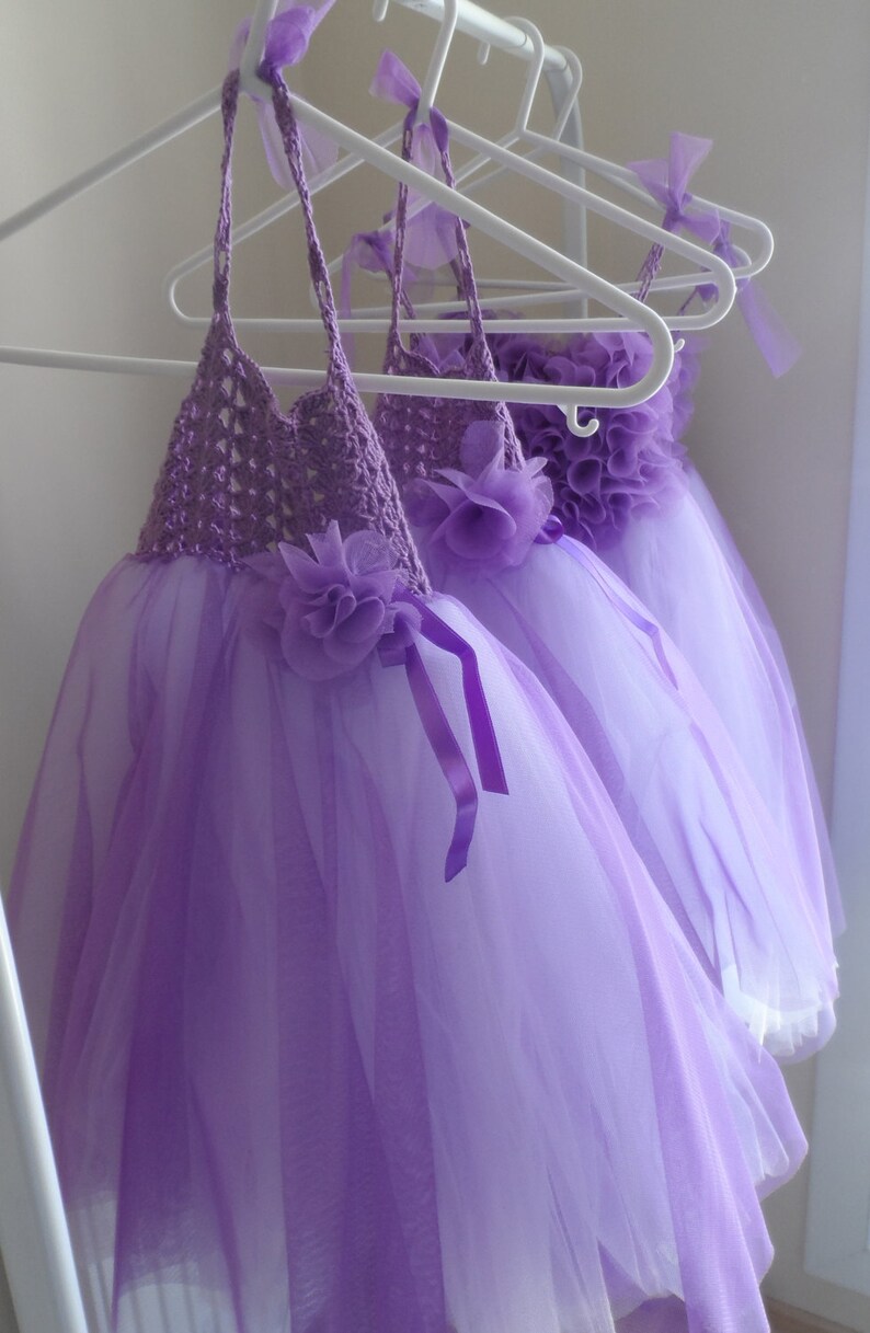Baby Girl Tutu Dress. Baby Flower Girl Tulle Dress with Lace Etsy