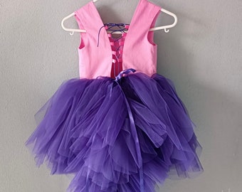 My Little Pony Pipp Petals Inspired Tutu Dress. Halloween Princess Celestia costume. My little Pony birthday party outfit