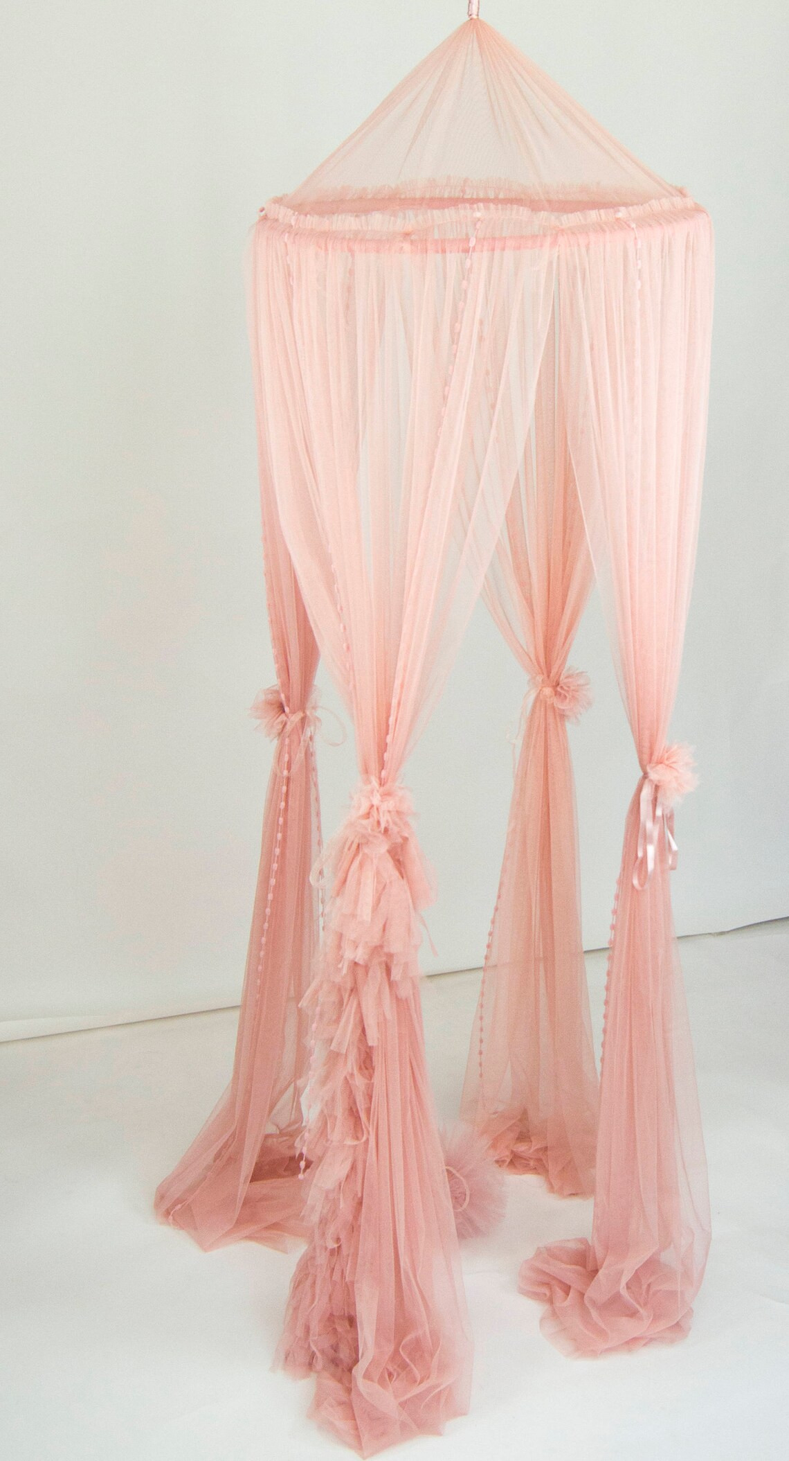 Blush Pink Baldachin Play Canopy Crib Canopy Kids canopy Etsy