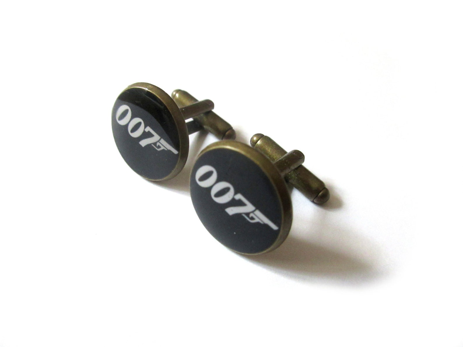 007 JAMES BOND inspired Cufflinks Timeless mens jewelry Etsy