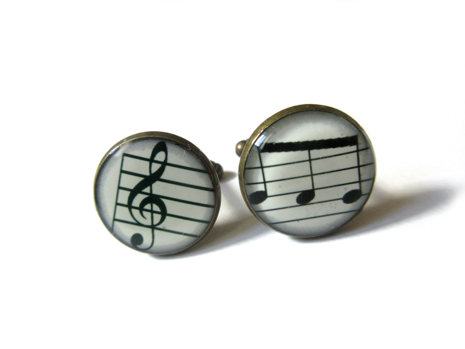 Boutons de manchette - Musique Note musicale Musikant
