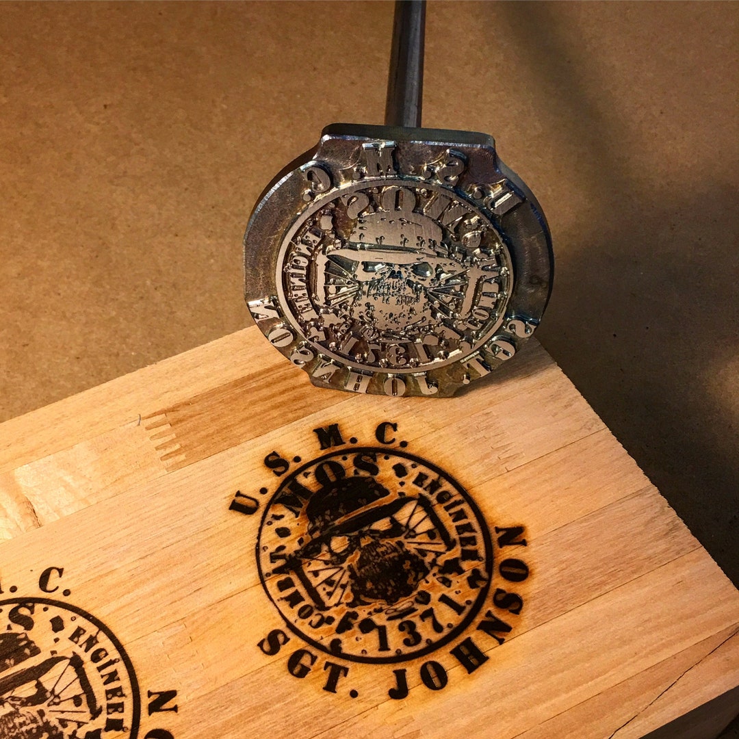 Custom Branding Iron / Wood Branding Iron / Custom Leather Stamp