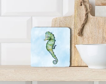 Seahorse tile 10 cm x 10 cm