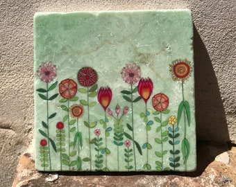 Tile Flower Magic 10 cm x 10 cm