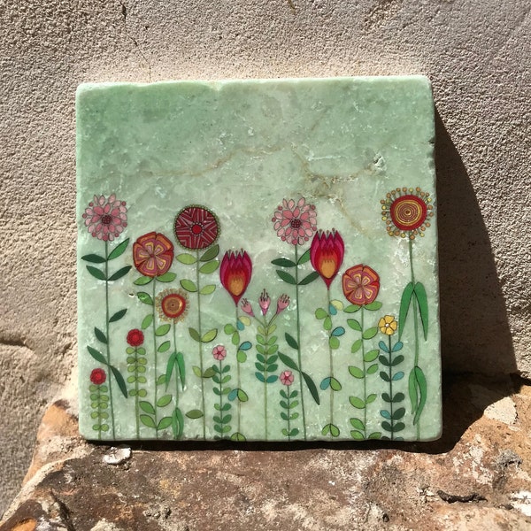 Tile Flower Magic 10 cm x 10 cm