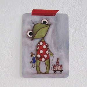 Postkarte Fröschli