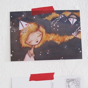 Carte postale Rêves de voile
