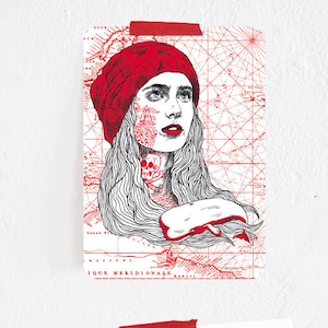Carte postale Freya