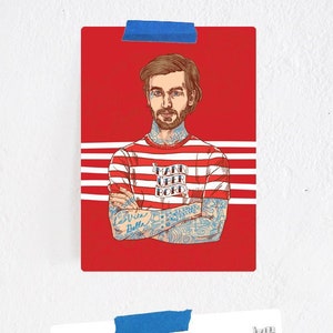 Carte postale Hugo