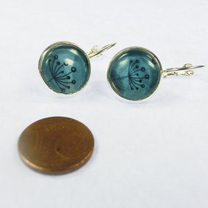 Earrings Mrs Dandelion 12 mm image 2