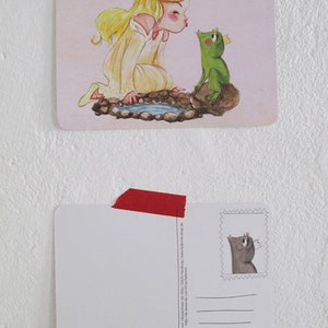3 Postkarten im Set Froschverliebt Bild 3