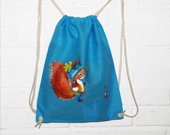 Gymsack for children: Squirrel Anton