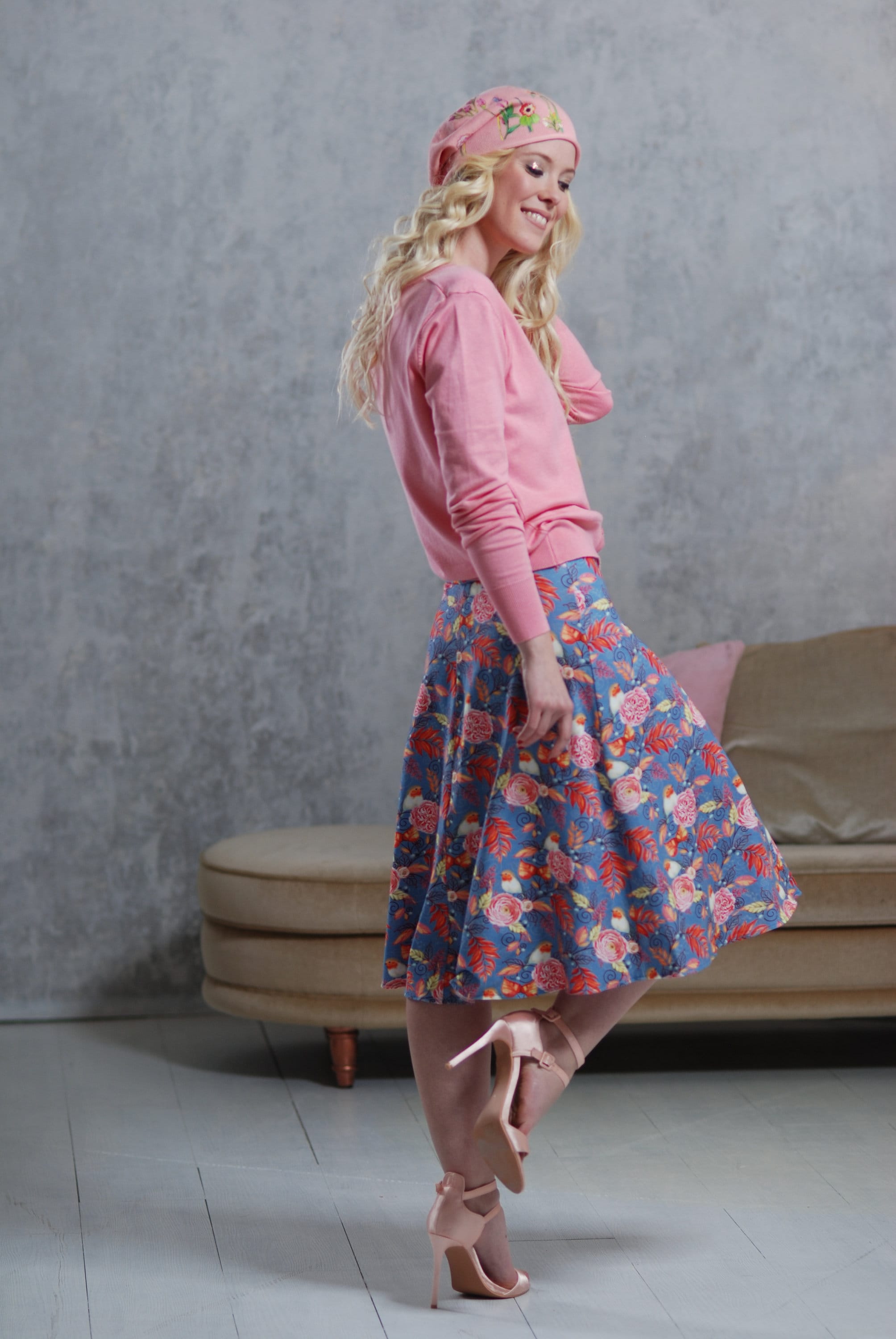 5010028 Rose Maxi Cardigan