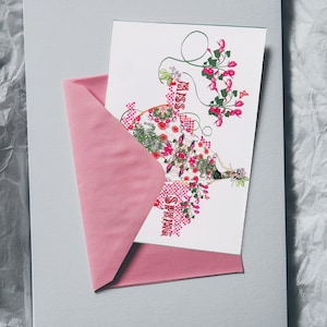 Carte postale Miss Printemps