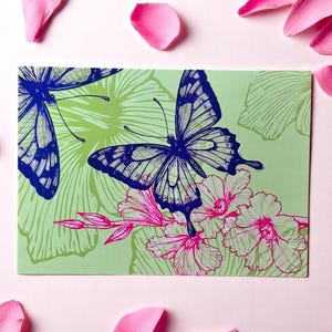 Carte postale Glaïeul