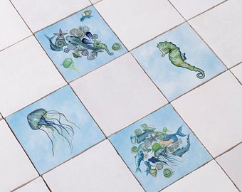 Tile sticker set Atlantis!