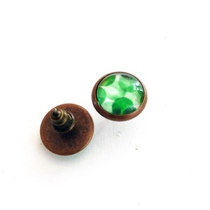 Studs Green Bubbles 8 mm imagen 3