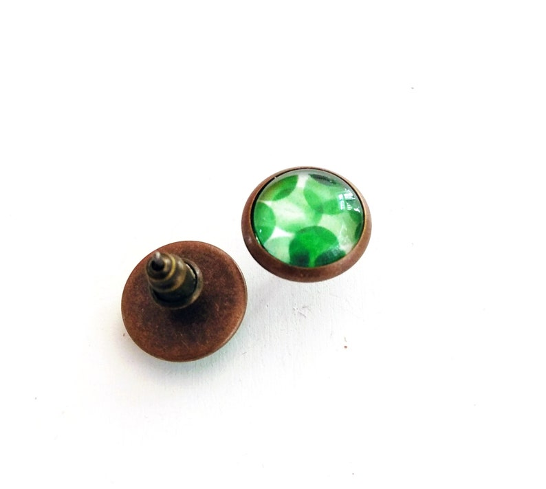 Studs Green Bubbles 8 mm imagen 3