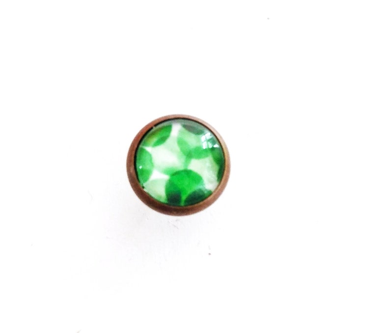 Studs Green Bubbles 8 mm imagen 2