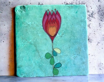 Fliese Tulpe 10cm x 10cm