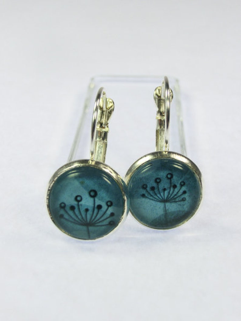 Earrings Mrs Dandelion 12 mm image 3